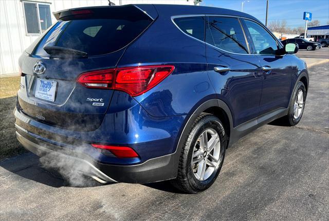 used 2018 Hyundai Santa Fe Sport car, priced at $16,500