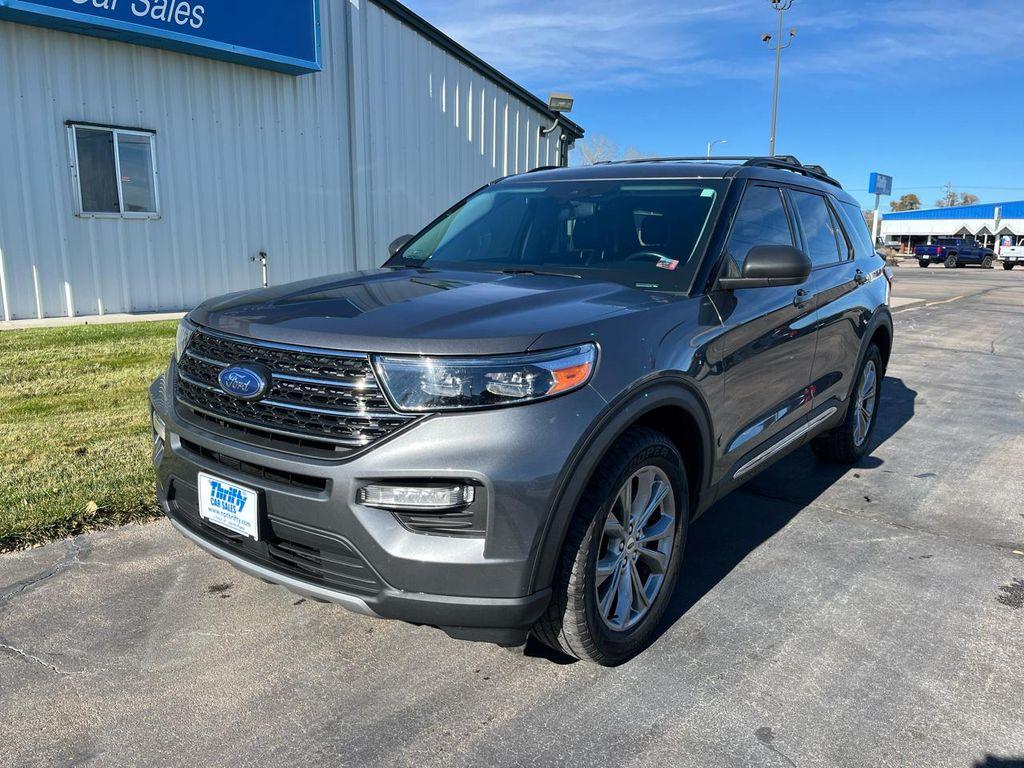 used 2022 Ford Explorer car, priced at $31,900