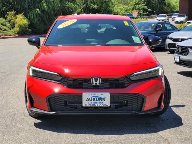new 2025 Honda Civic car, priced at $27,600
