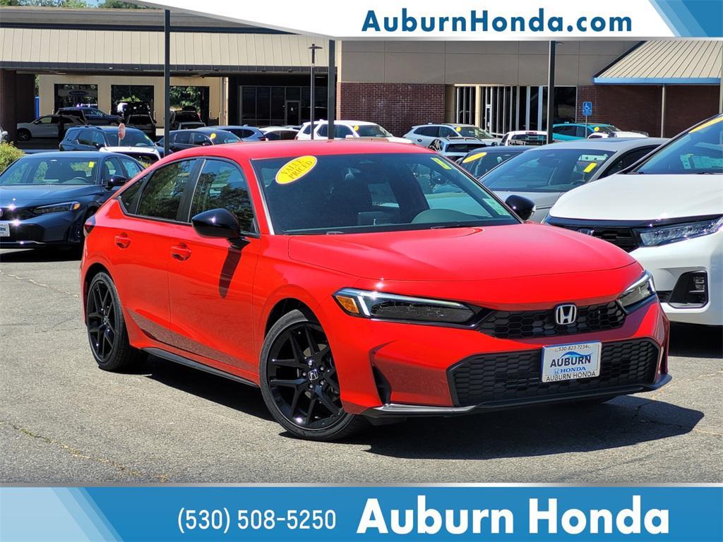 new 2025 Honda Civic car, priced at $27,600