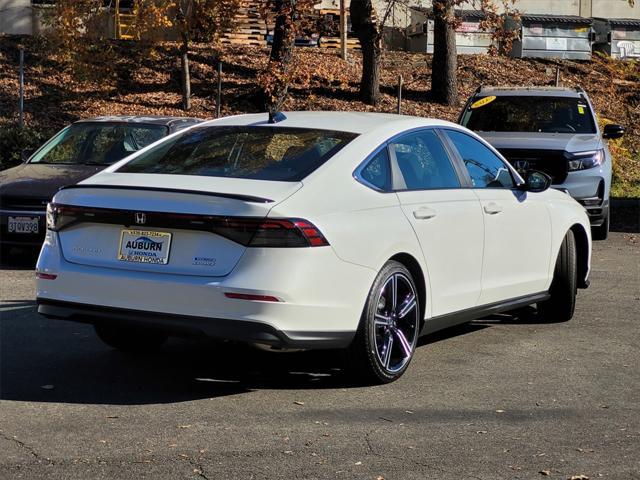 new 2025 Honda Accord Hybrid car, priced at $34,205