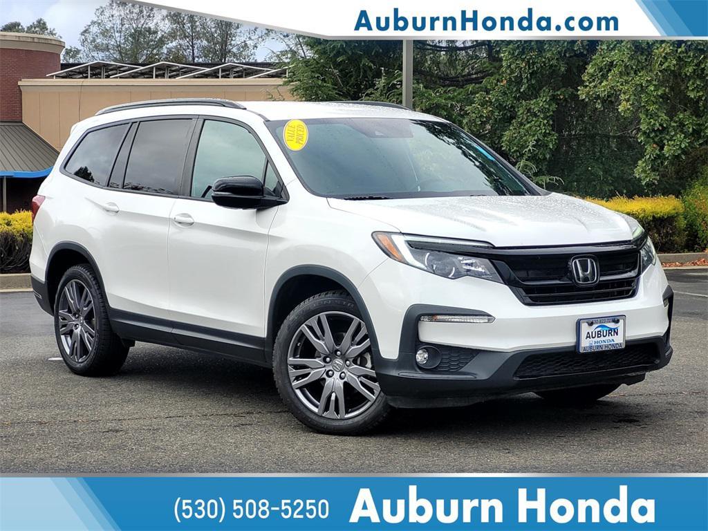 used 2022 Honda Pilot car, priced at $26,798
