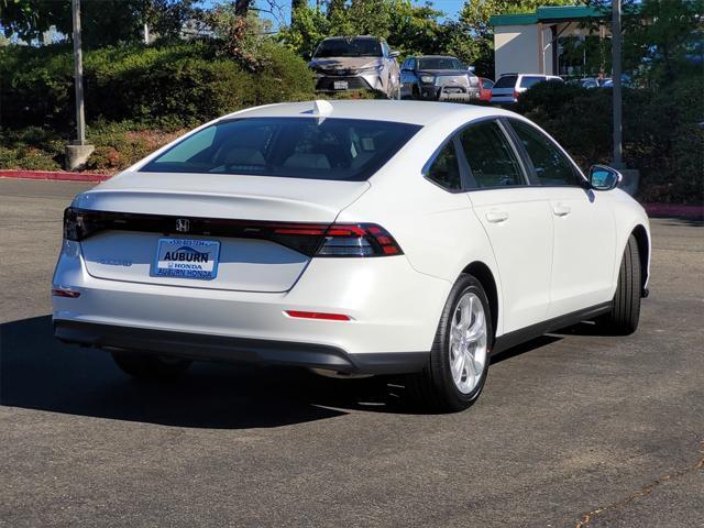 new 2024 Honda Accord car, priced at $28,945