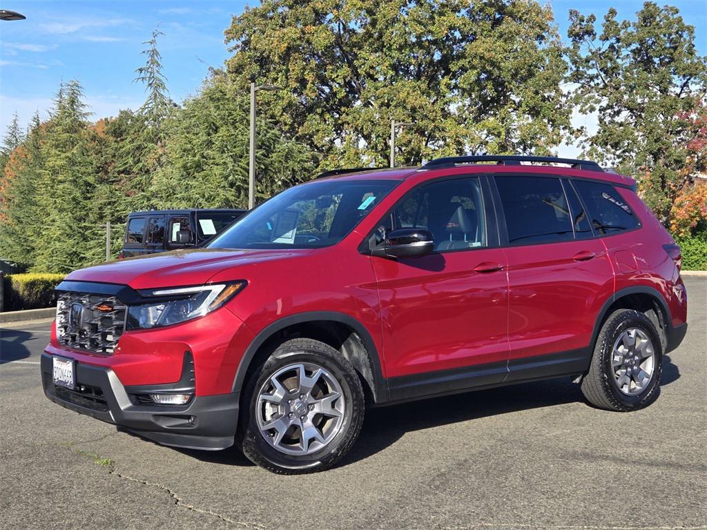 used 2022 Honda Passport car, priced at $36,498