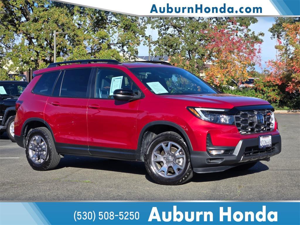used 2022 Honda Passport car, priced at $36,498