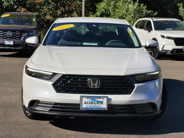 new 2025 Honda Accord car, priced at $28,845