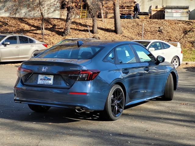 new 2025 Honda Civic car, priced at $26,800