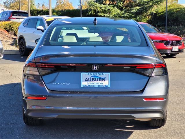 new 2025 Honda Accord car, priced at $28,390