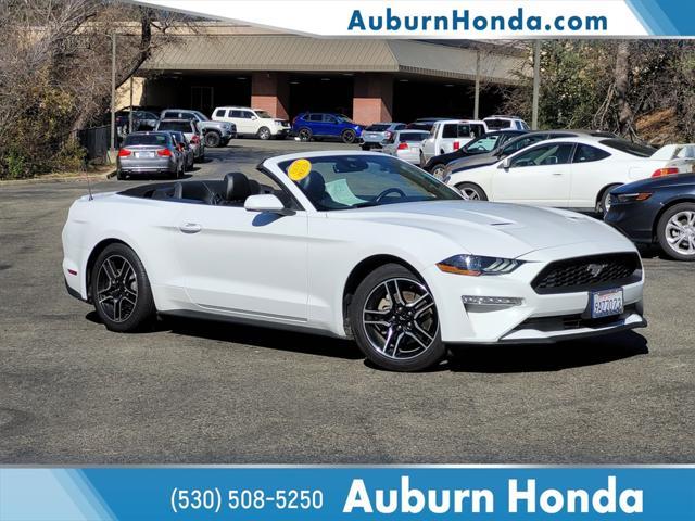 used 2022 Ford Mustang car, priced at $22,698