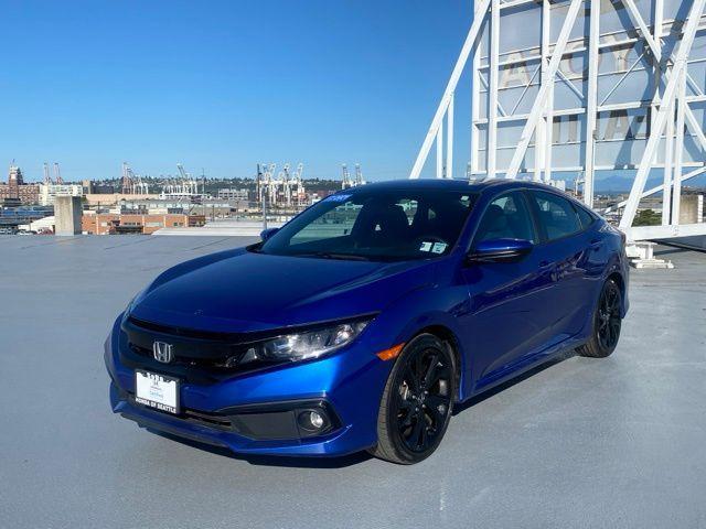 used 2021 Honda Civic car, priced at $23,588