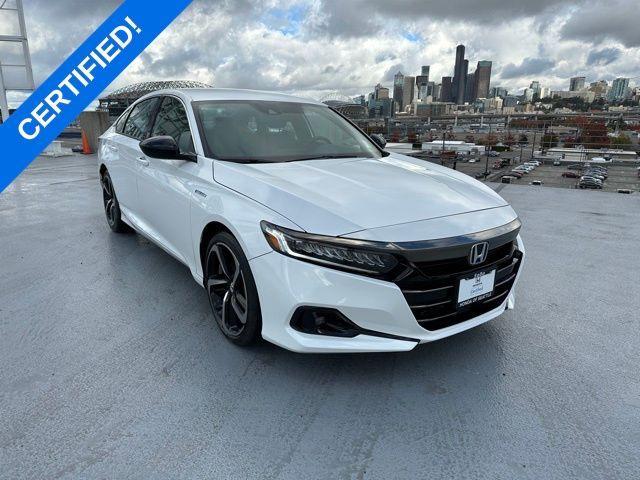 used 2022 Honda Accord Hybrid car, priced at $27,395