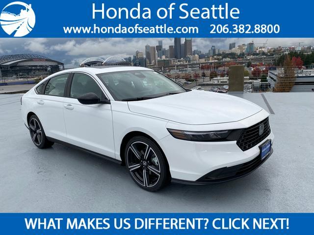 new 2024 Honda Accord Hybrid car, priced at $33,699