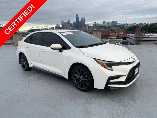 used 2024 Toyota Corolla Hybrid car, priced at $25,588