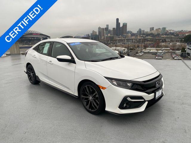 used 2021 Honda Civic car, priced at $22,528