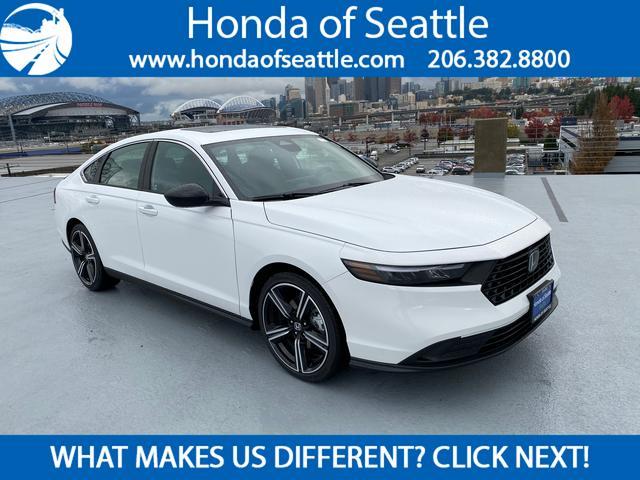 new 2024 Honda Accord Hybrid car, priced at $33,444