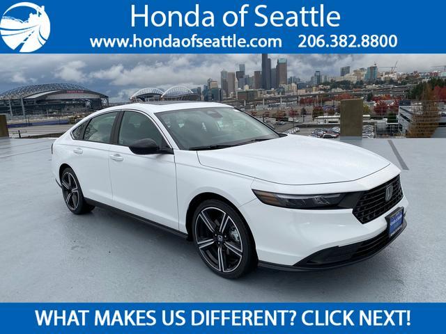 new 2024 Honda Accord Hybrid car, priced at $33,799
