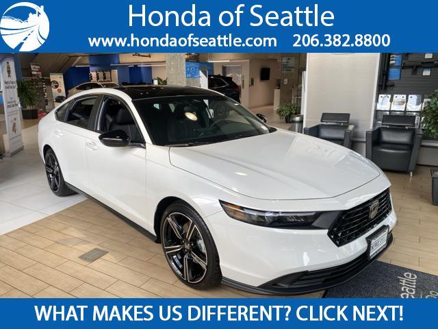 new 2024 Honda Accord Hybrid car, priced at $34,896