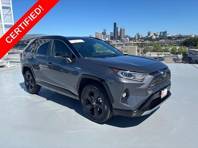 used 2021 Toyota RAV4 Hybrid car, priced at $35,988