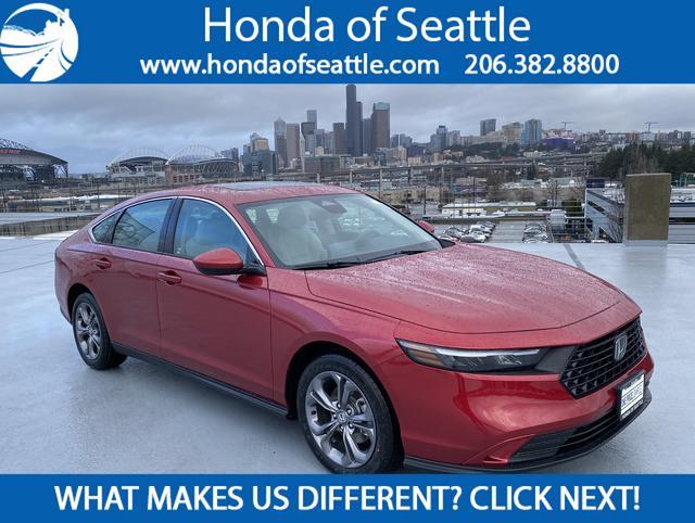 new 2024 Honda Accord car, priced at $30,960