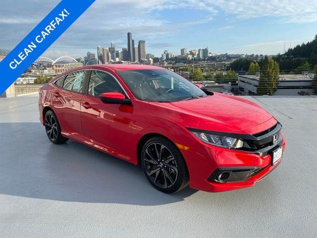 used 2021 Honda Civic car, priced at $23,988