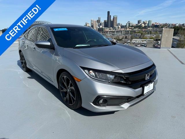used 2021 Honda Civic car, priced at $22,753