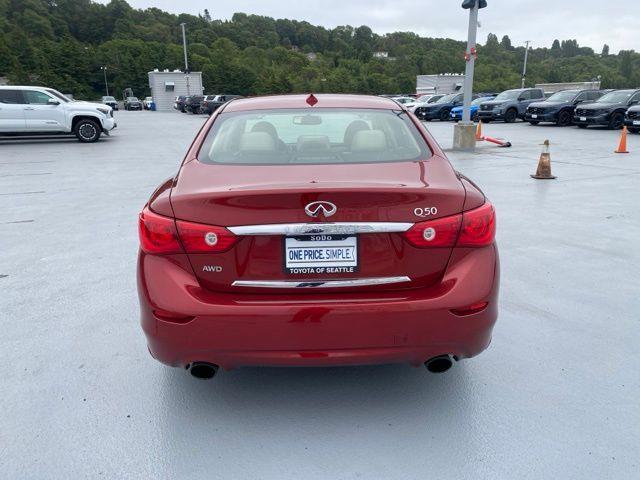 used 2014 INFINITI Q50 Hybrid car, priced at $11,988