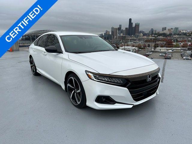 used 2021 Honda Accord car, priced at $27,208