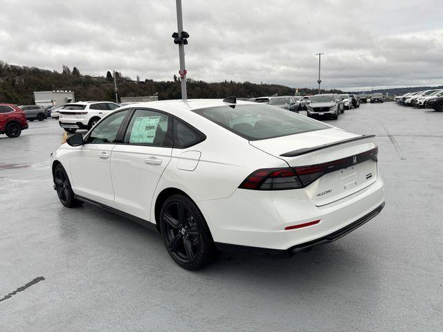 new 2025 Honda Accord Hybrid car, priced at $36,730