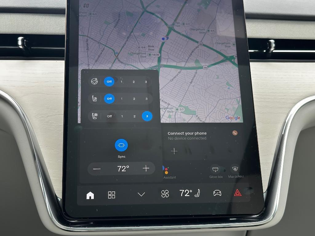 new 2025 Volvo EX90 car, priced at $82,140