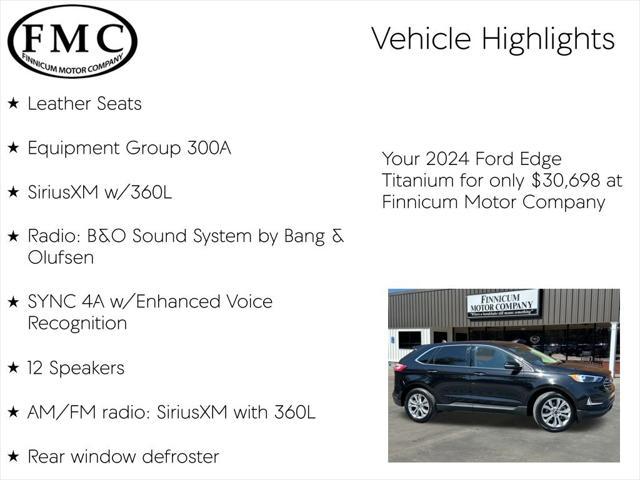 used 2024 Ford Edge car, priced at $30,698