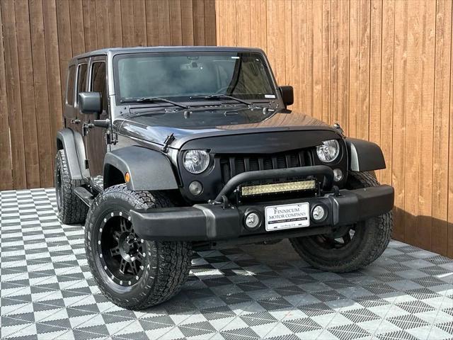 used 2016 Jeep Wrangler Unlimited car, priced at $21,798