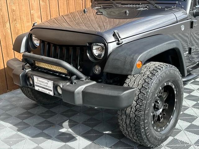 used 2016 Jeep Wrangler Unlimited car, priced at $21,798