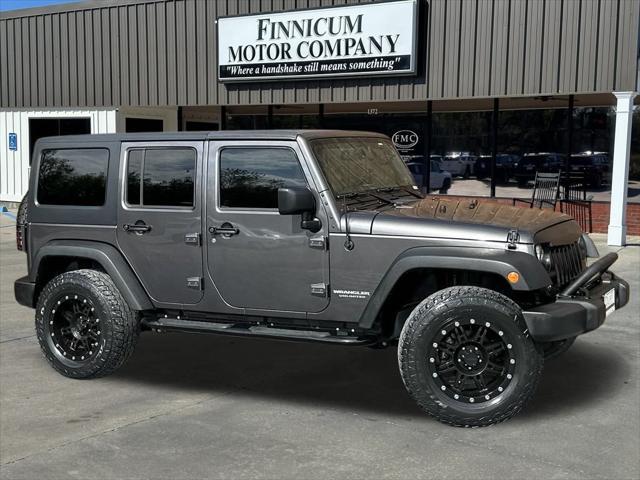 used 2016 Jeep Wrangler Unlimited car, priced at $22,298