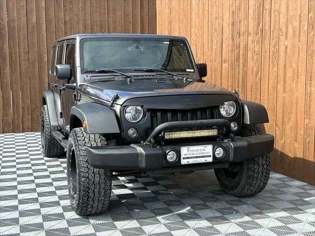 used 2016 Jeep Wrangler Unlimited car, priced at $21,798