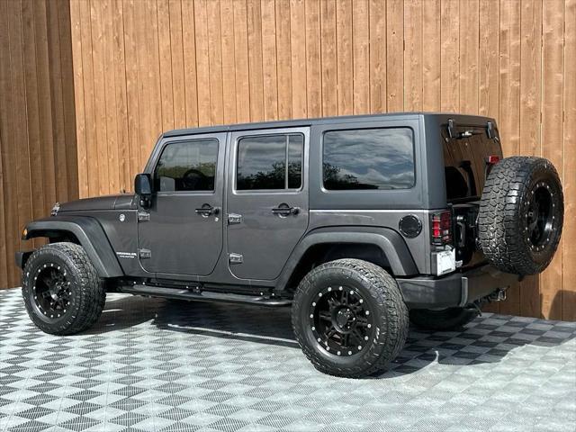 used 2016 Jeep Wrangler Unlimited car, priced at $21,798