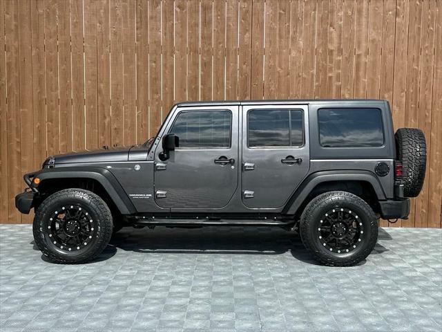 used 2016 Jeep Wrangler Unlimited car, priced at $21,798