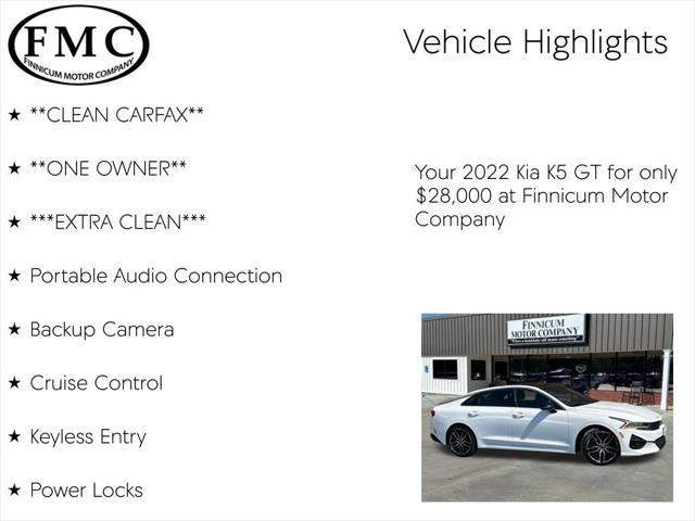 used 2022 Kia K5 car, priced at $28,000
