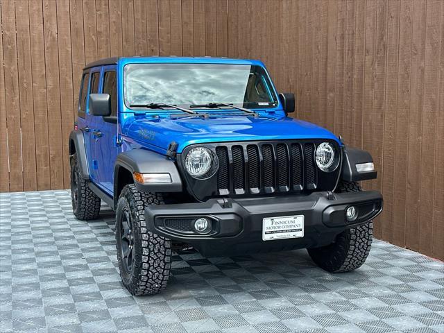 used 2021 Jeep Wrangler Unlimited car, priced at $35,398