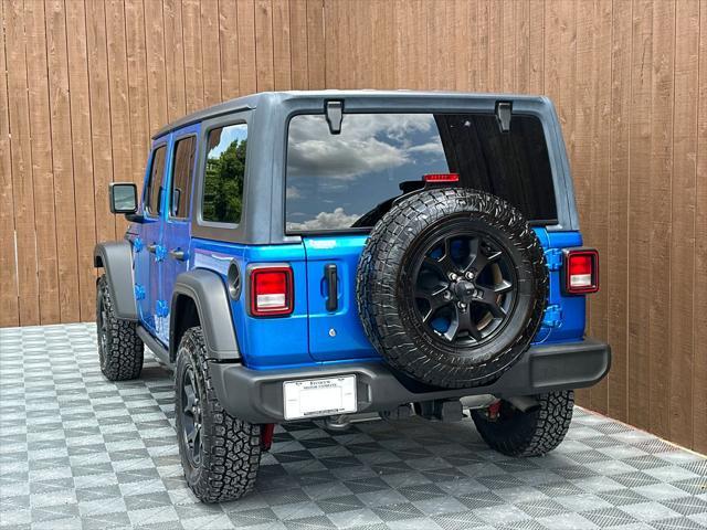 used 2021 Jeep Wrangler Unlimited car, priced at $35,398