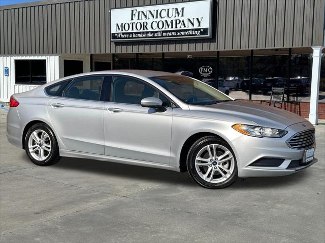 used 2018 Ford Fusion car, priced at $13,498