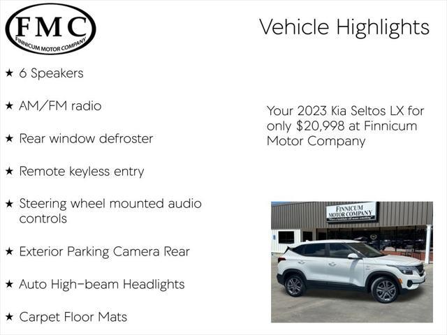 used 2023 Kia Seltos car, priced at $20,998