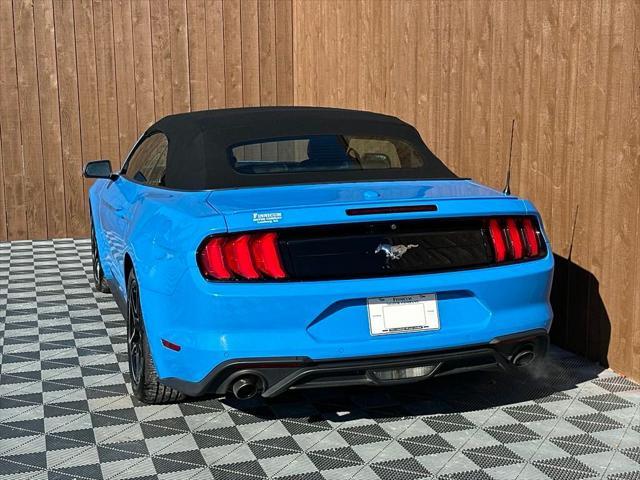 used 2022 Ford Mustang car, priced at $24,798