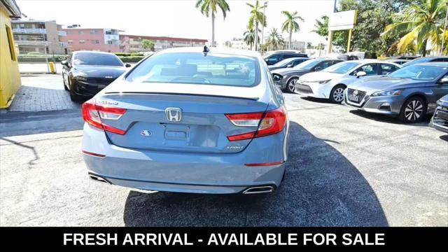 used 2022 Honda Accord car, priced at $28,998