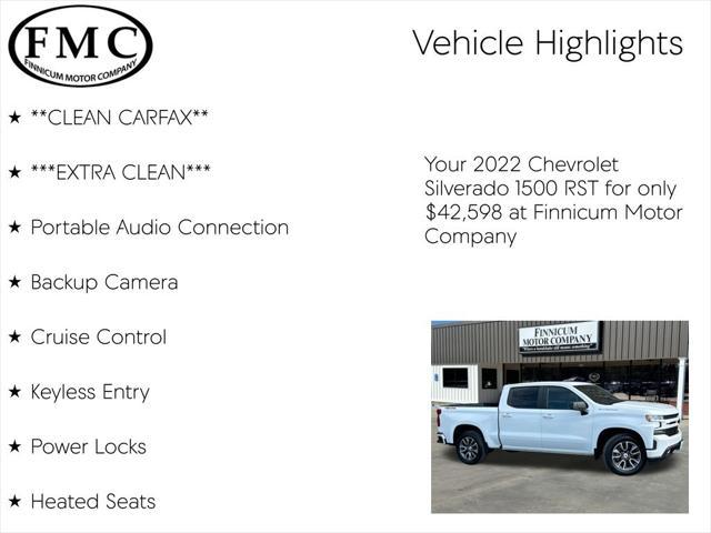 used 2022 Chevrolet Silverado 1500 car, priced at $42,598