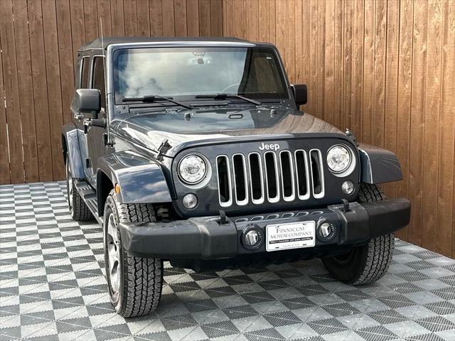 used 2017 Jeep Wrangler Unlimited car, priced at $21,998