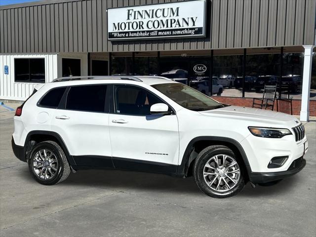 used 2021 Jeep Cherokee car, priced at $22,798