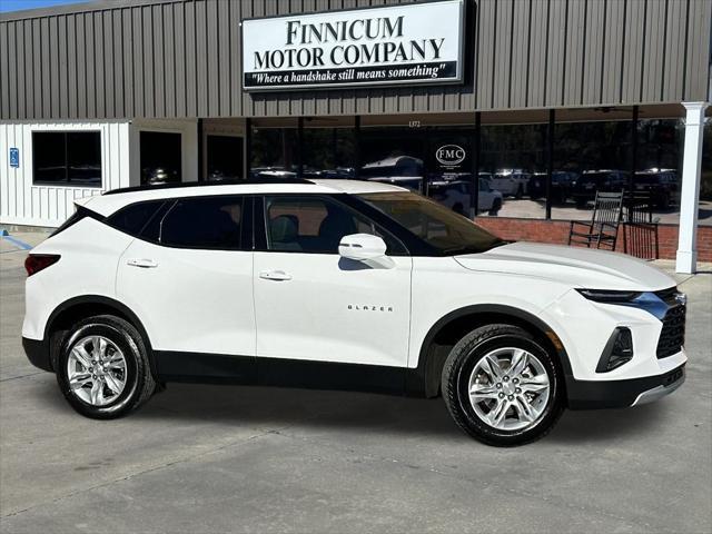 used 2022 Chevrolet Blazer car, priced at $27,598