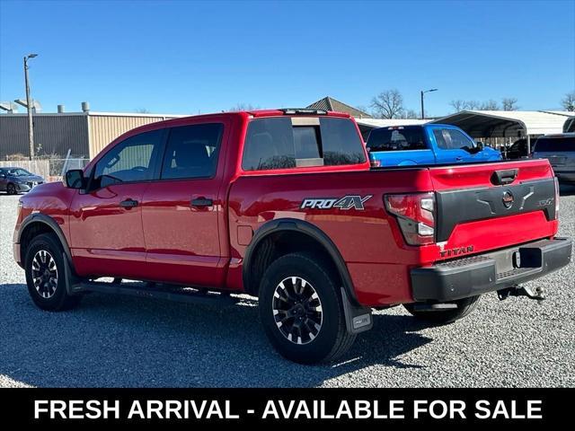 used 2021 Nissan Titan car, priced at $33,998