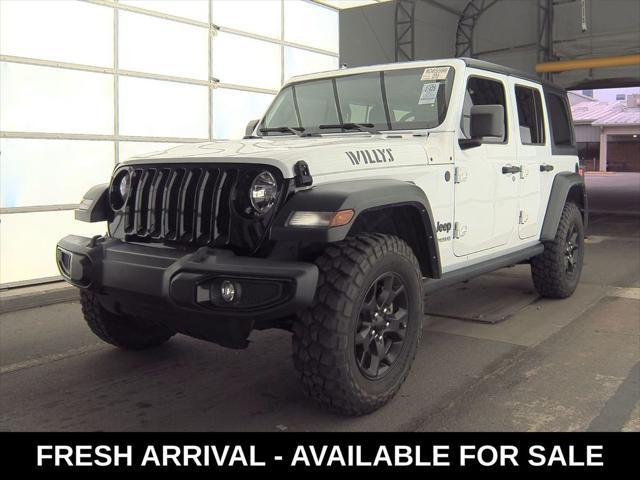 used 2021 Jeep Wrangler Unlimited car, priced at $31,998