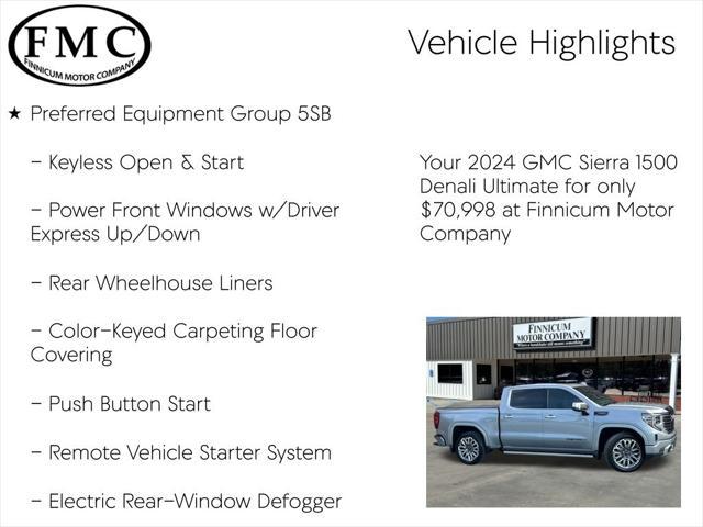 used 2024 GMC Sierra 1500 car, priced at $70,998